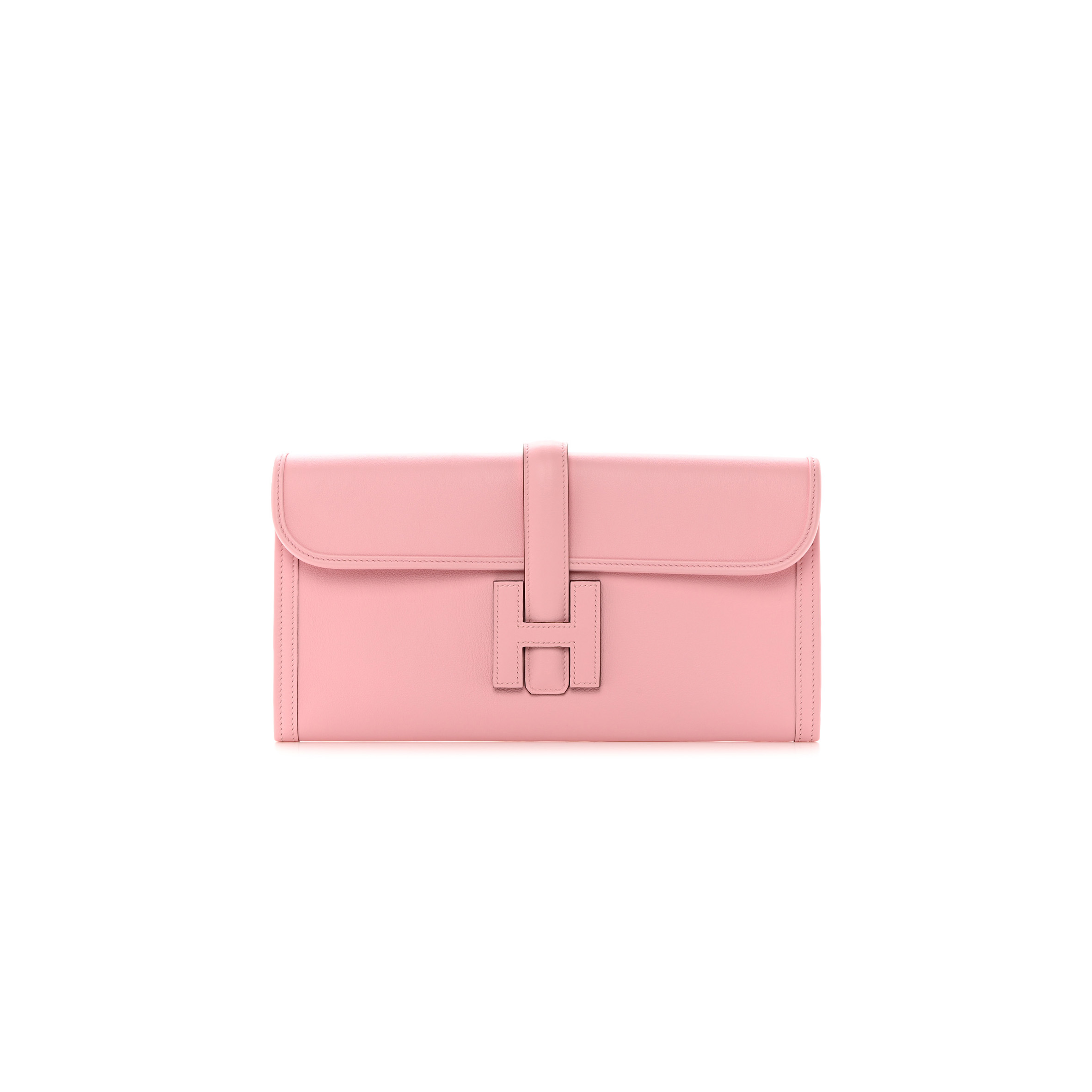 HERMES MASTER SWIFT JIGE ELAN 29 CLUTCH ROSE SAKURA 1475811 (29*15*3cm)